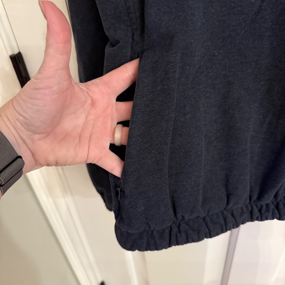 Lululemon After All Pullover in Heathered Black 41999 - Picture 9 of 13